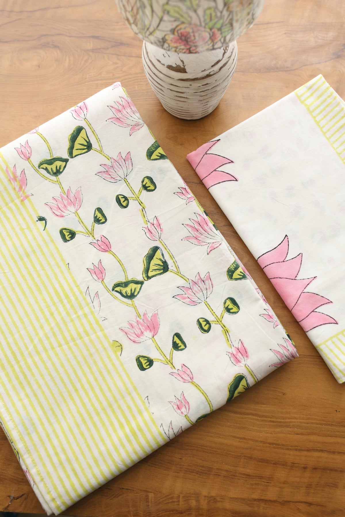 Bedsheets - king Handblock print bedsheets
