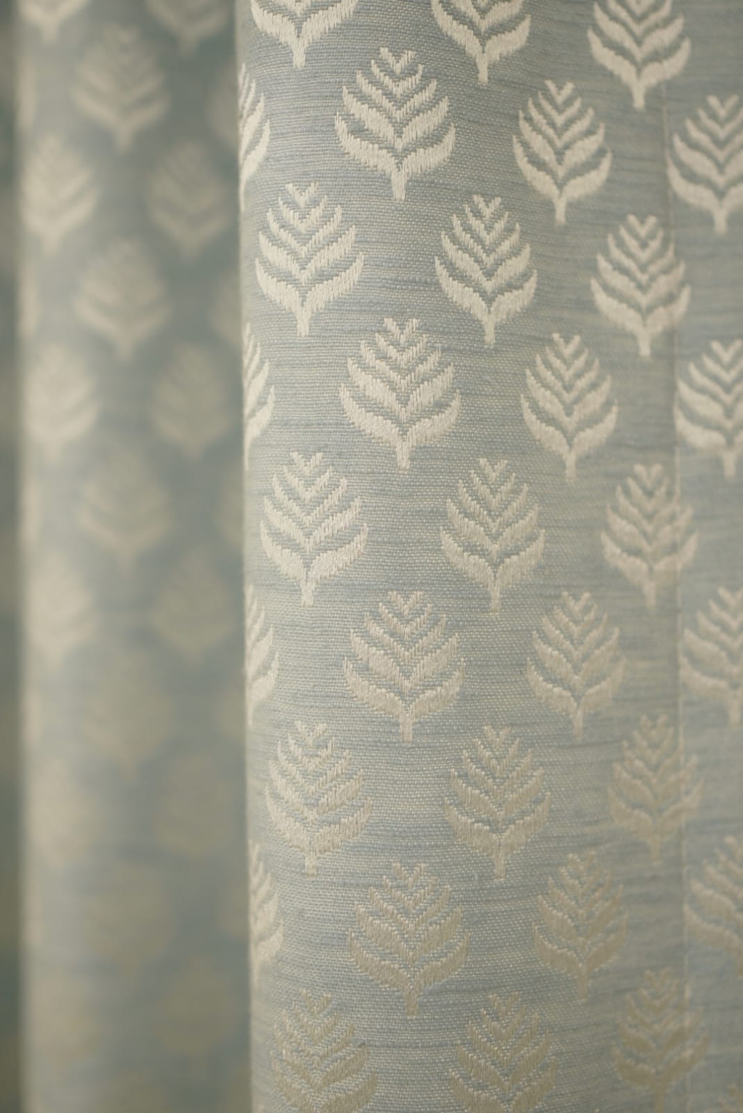 Curtains-Opaque self designer curtains