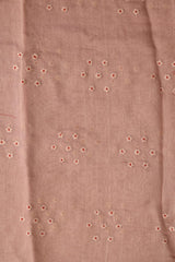 Fabrics - Chanderi embroidery kurti fabric
