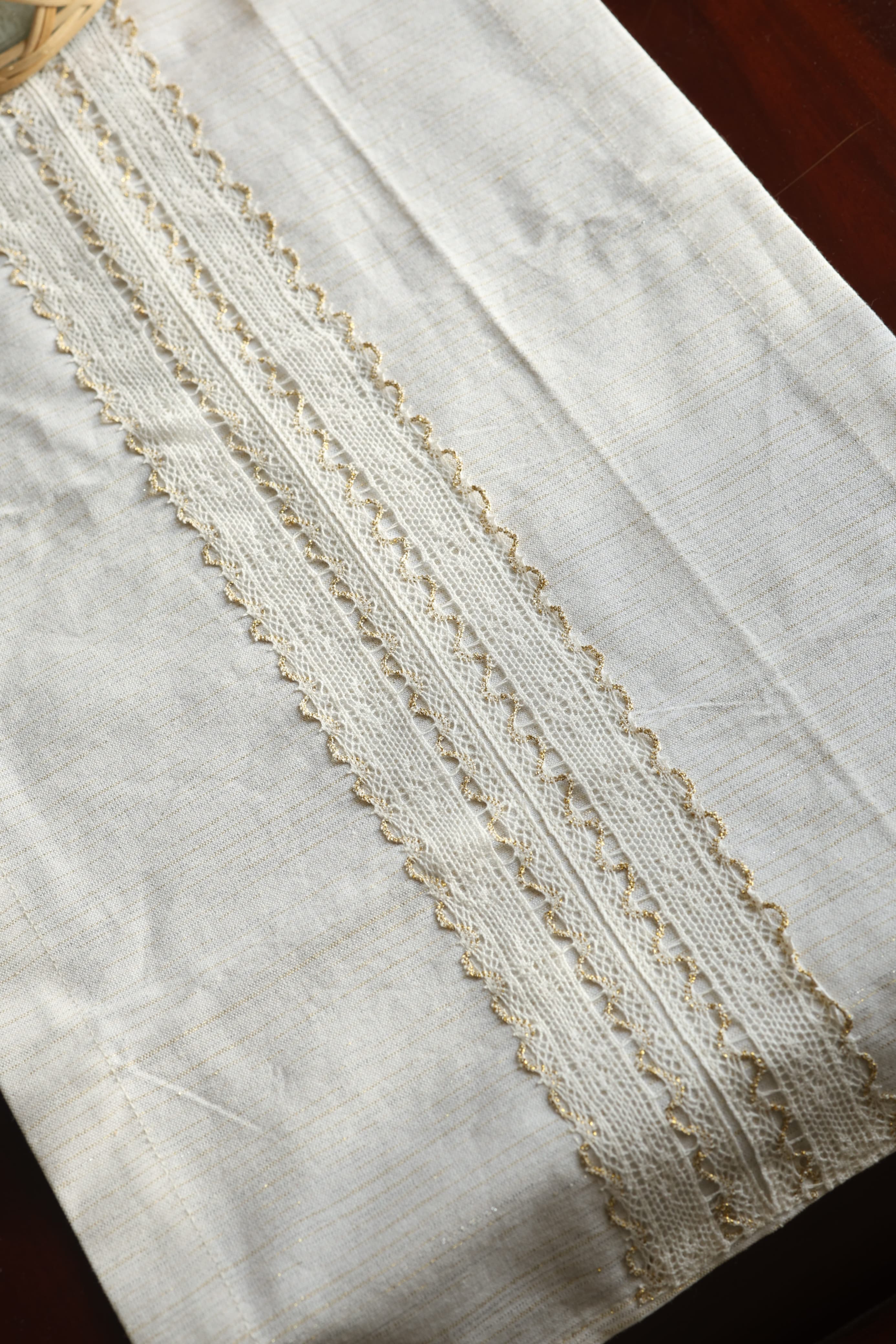 Table runners - 6 seater embroidery