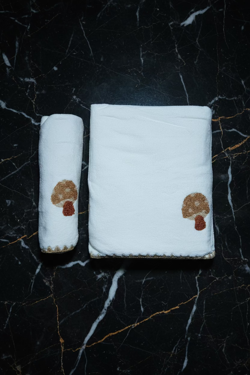 Premium Embroidery Towel Set