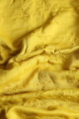 Fabrics - Chanderi embroidery kurti fabric