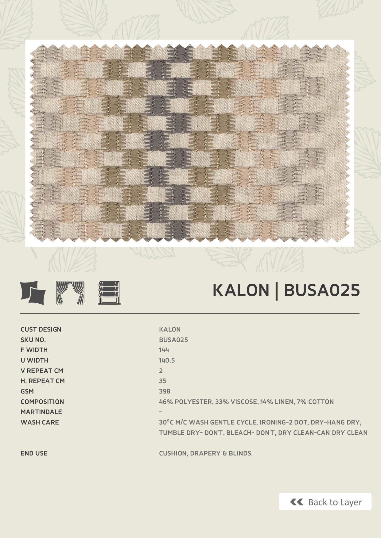 Fabric only-Premium embroidered curtains fabric only(Blinds, Curtains, Cushion covers)