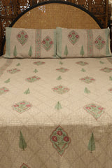 Spread : Handblock Jute Bedspread