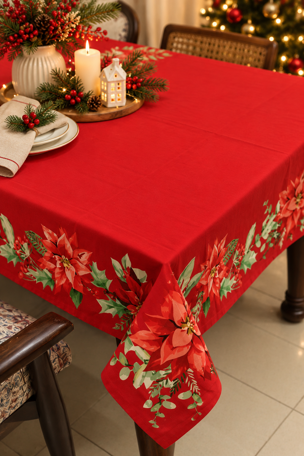 Table cloths - 4 seater Xmas edition