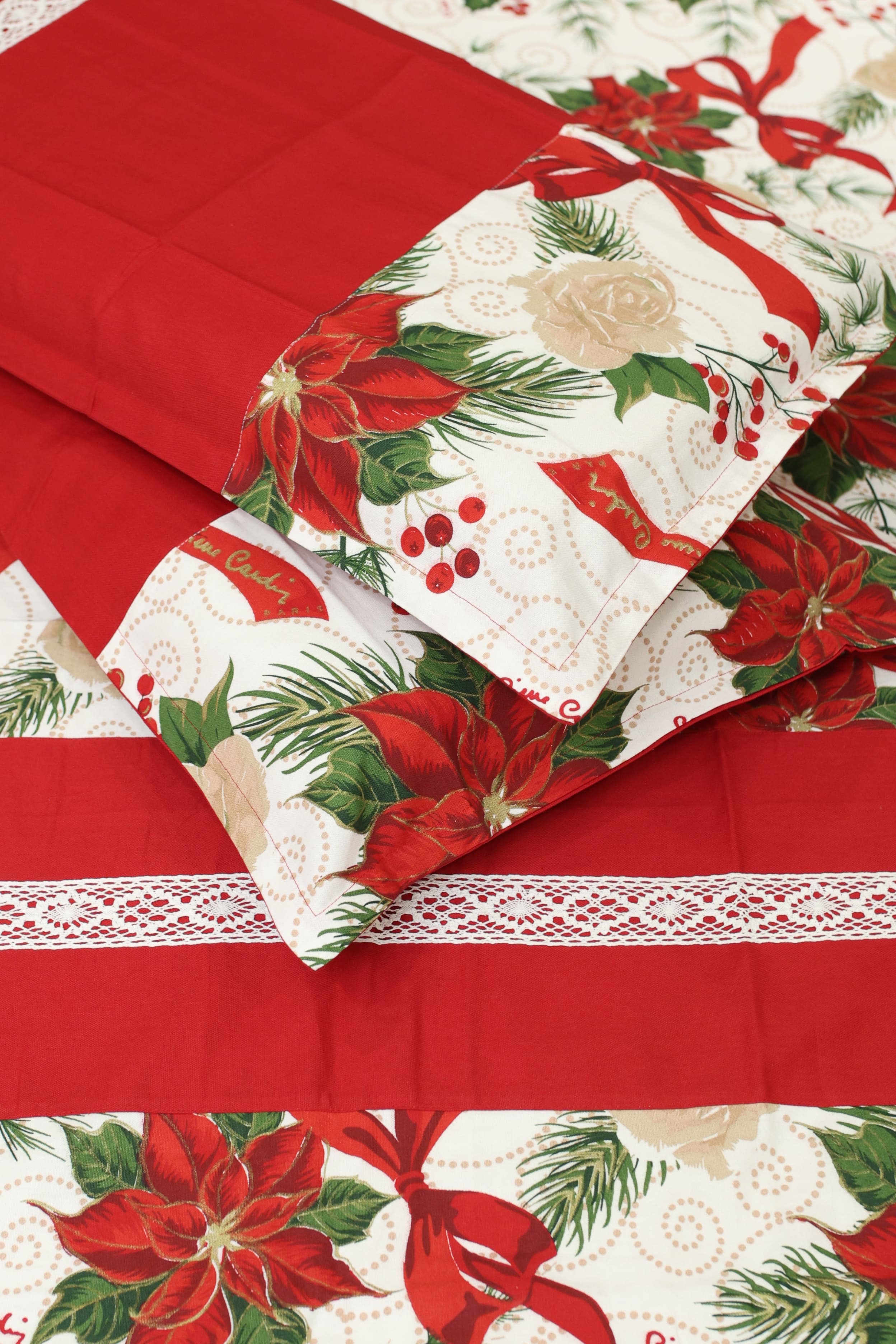 Queen Size Christmas Theme Bedsheet Set - Xmas Edition