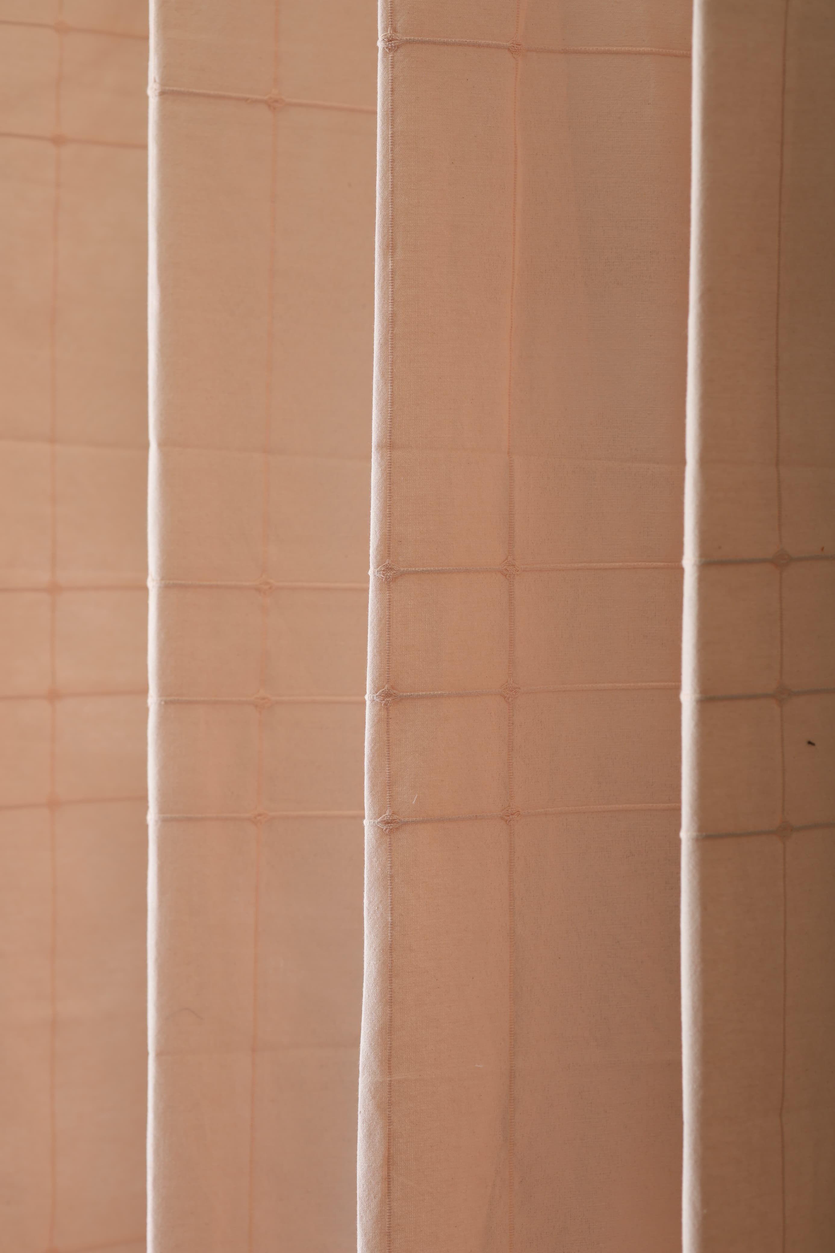 Curtains - Opaque solid  pinkish shade
