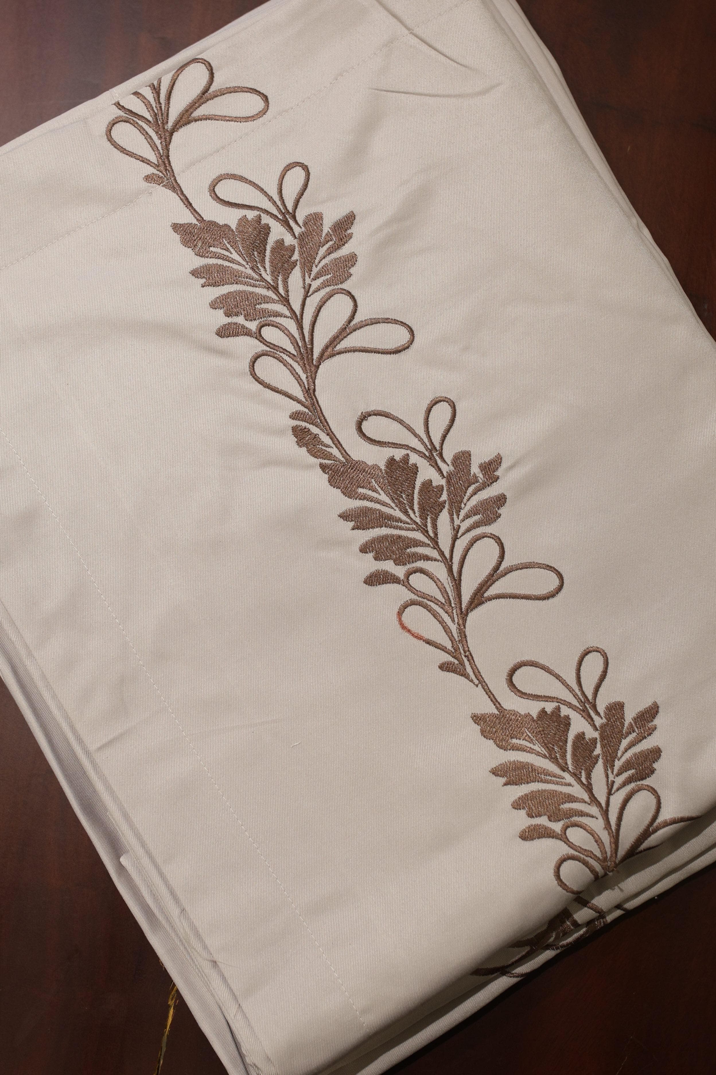 Elegant Embroidery Queen Bedsheet Set MEQ