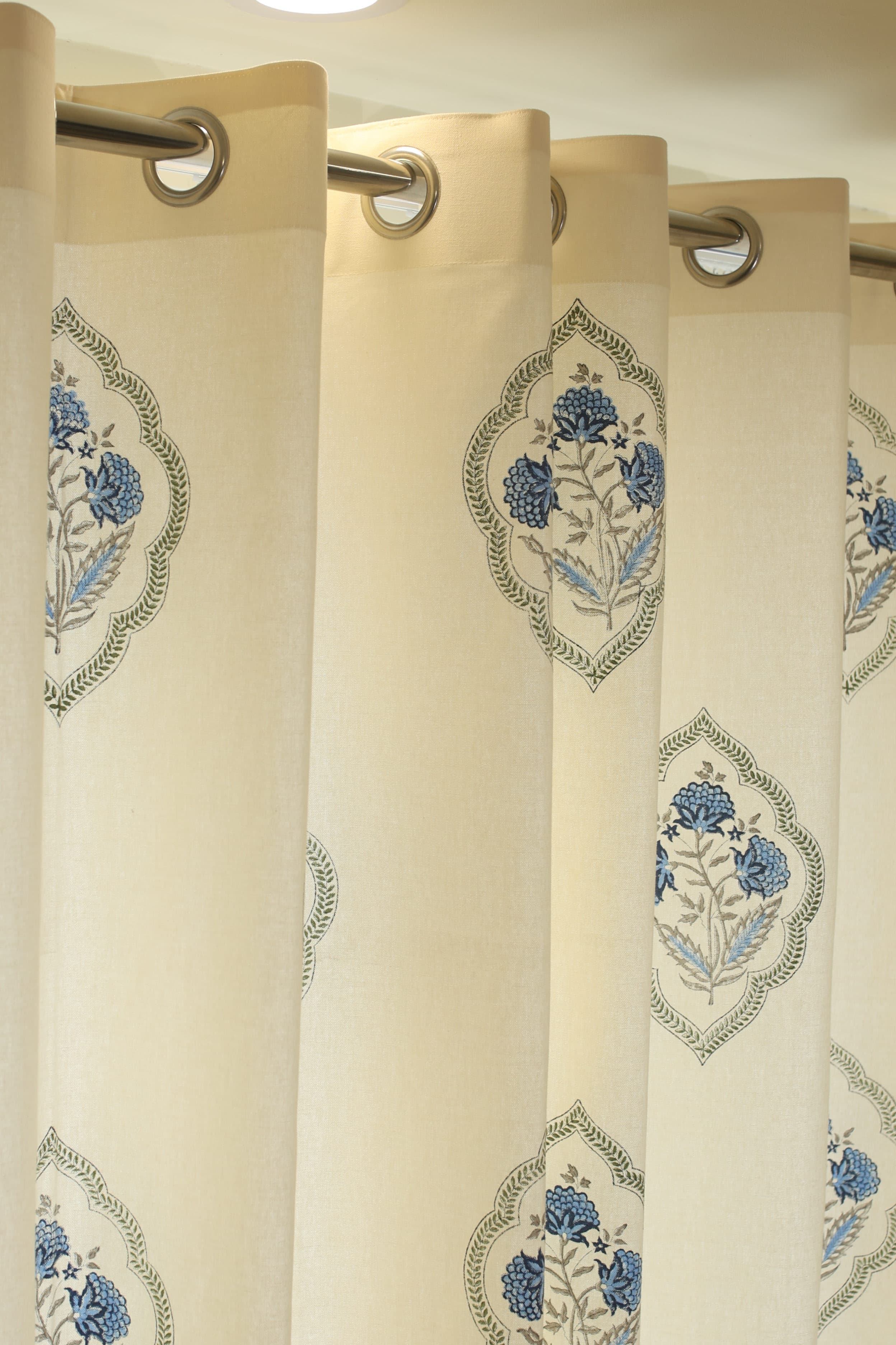 Curtains - Handblock printed curtains