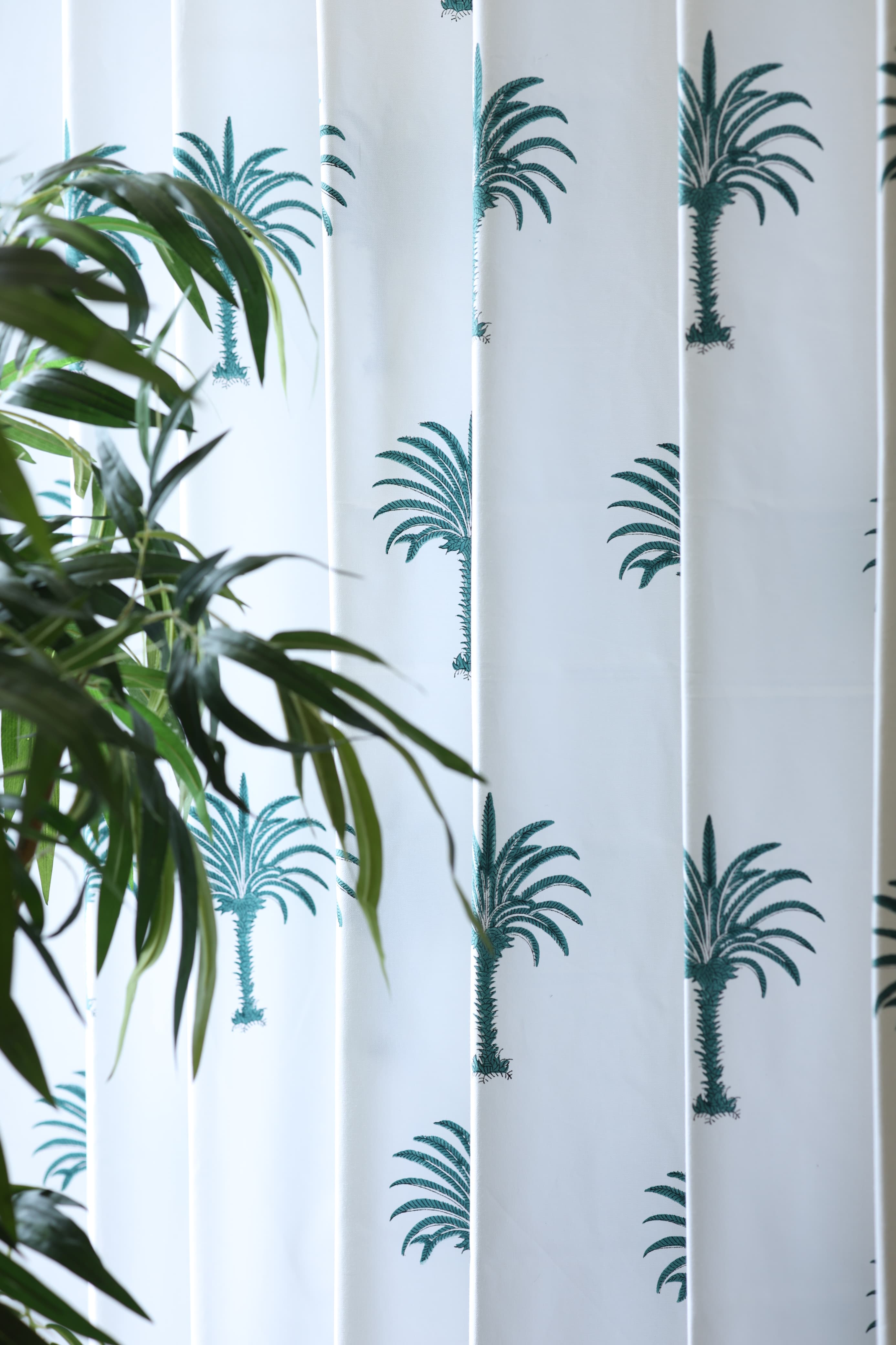 Curtains - Handblock printed curtains