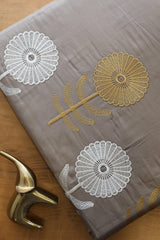 Bedsheets - Premium King Machine embroidery Soft cotton bedsheets