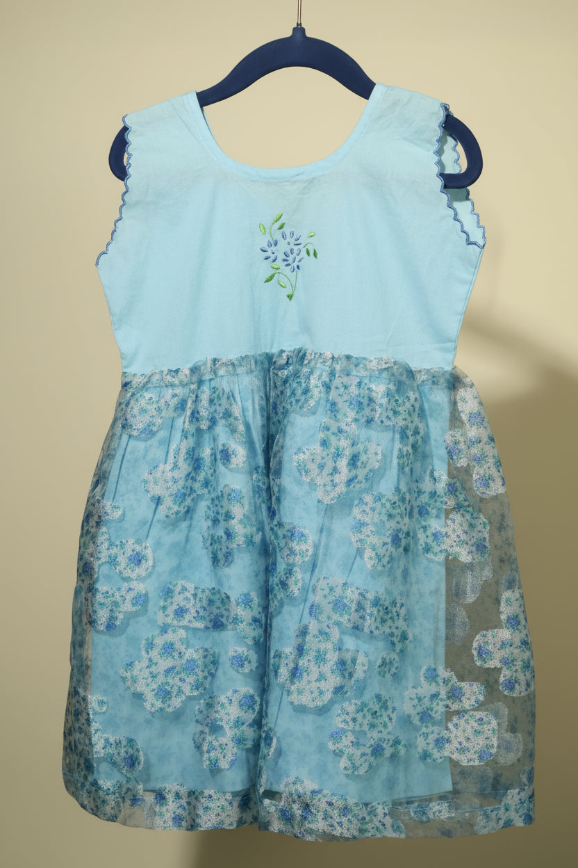 Organza frock 3-4 years