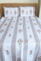 Quilted bedcover: Double (100inch*100inch)