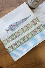 Bedsheets - King Percale cotton handblock bedsheets
