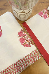 Bedsheets - Single handblock bedsheets