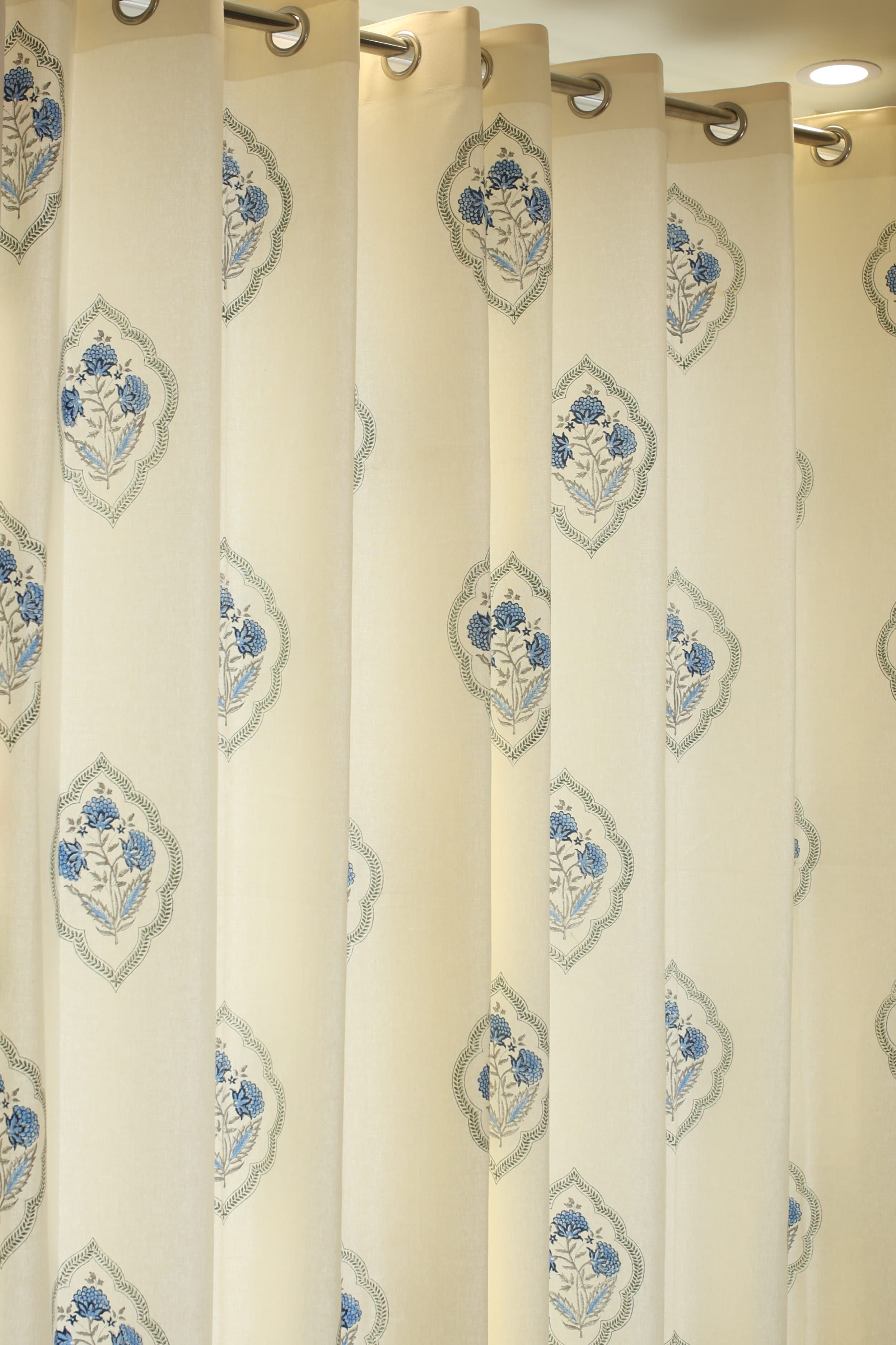 Curtains - Handblock printed curtains