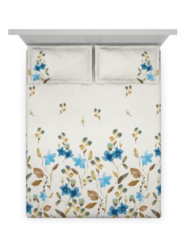 Bedsheets - Queen premium soft cotton bedsheet Digital print