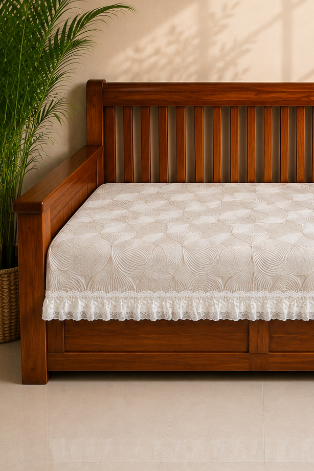 Sofa protector -  description (Colour : Beige)