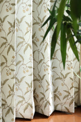 Curtains : Premium embroidery opaque curtains prebooking (description )