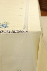 Table cloths-8 seater cross stitch embroidered