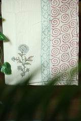 Handblock waffle towel