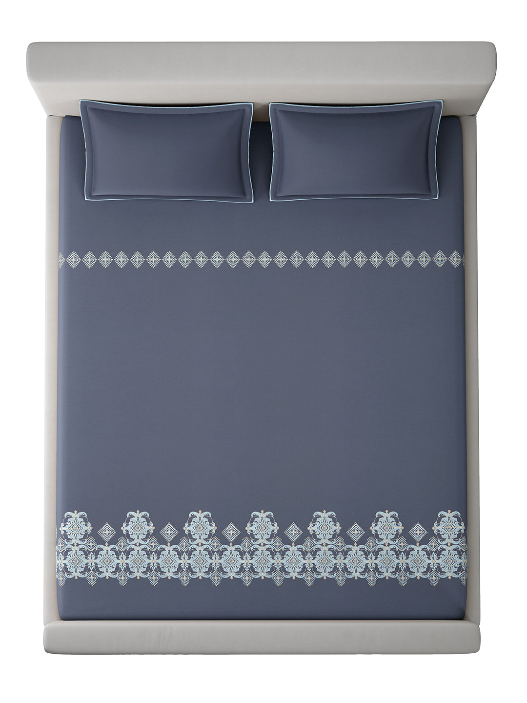 Bedsheets - King Premium machine embroidery bedsheets Sansaar : Saembro