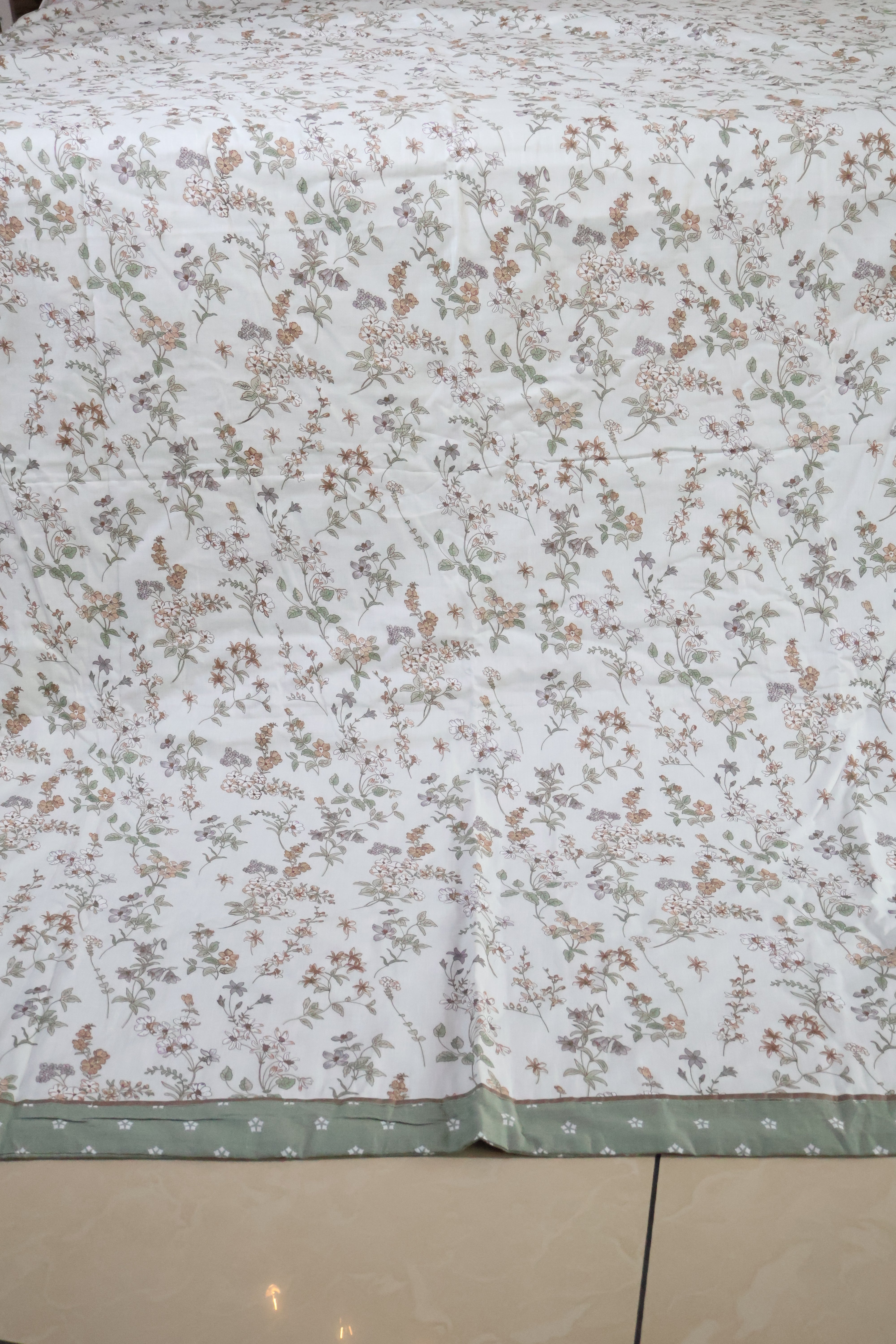 Double Dohar / blanket - English Floral