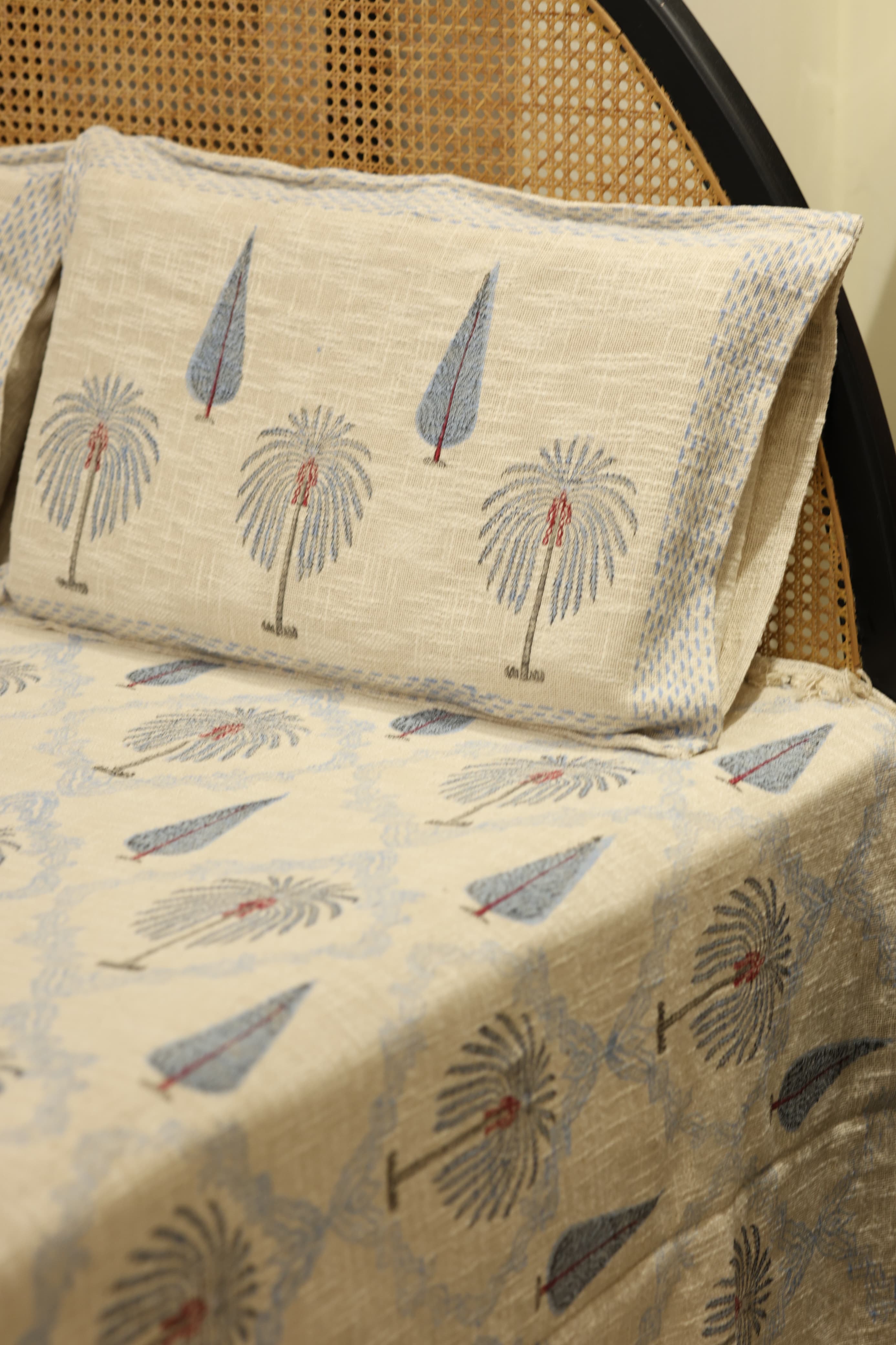 Spread : Handblock Jute Bedspread