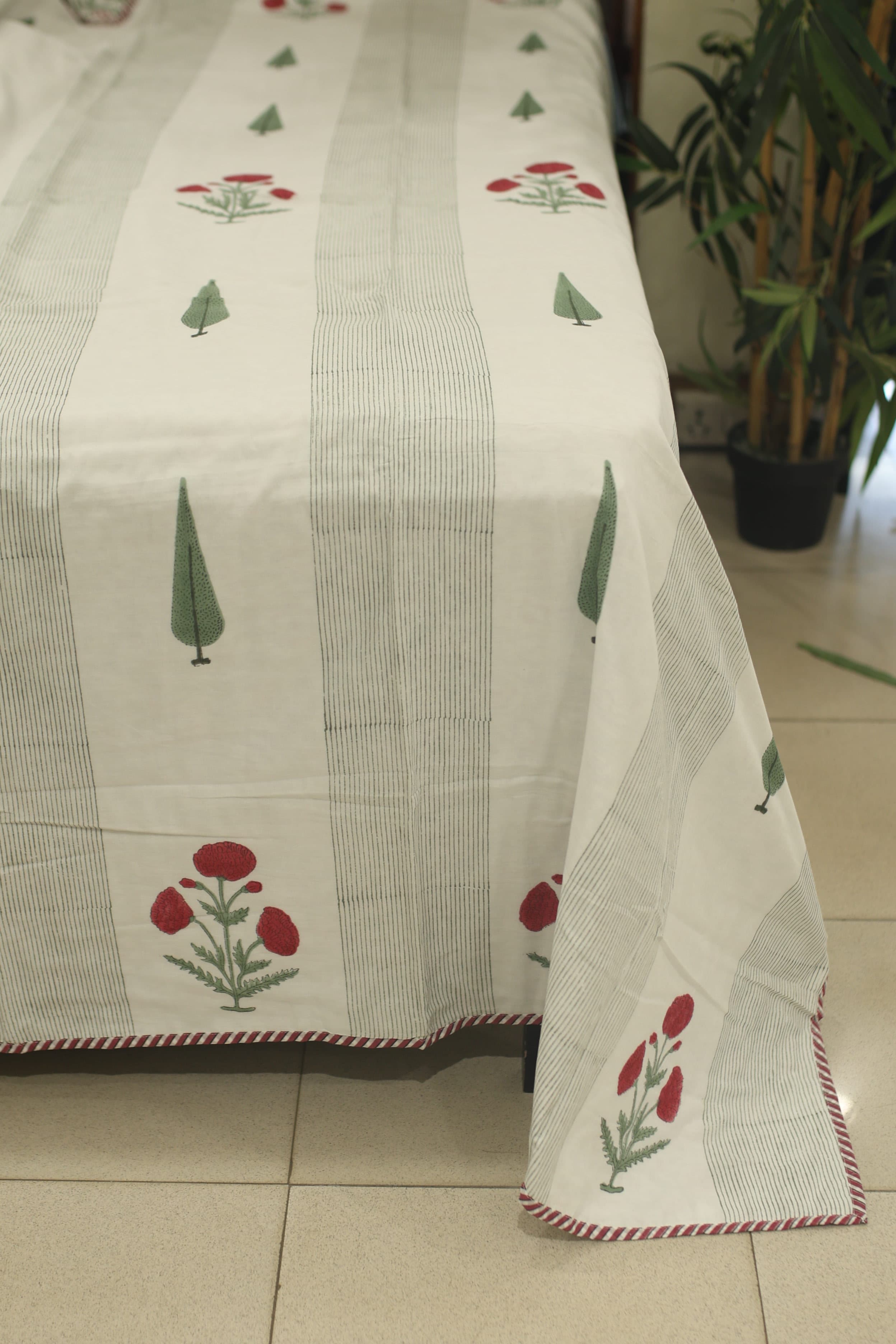 Single dohar handblock print