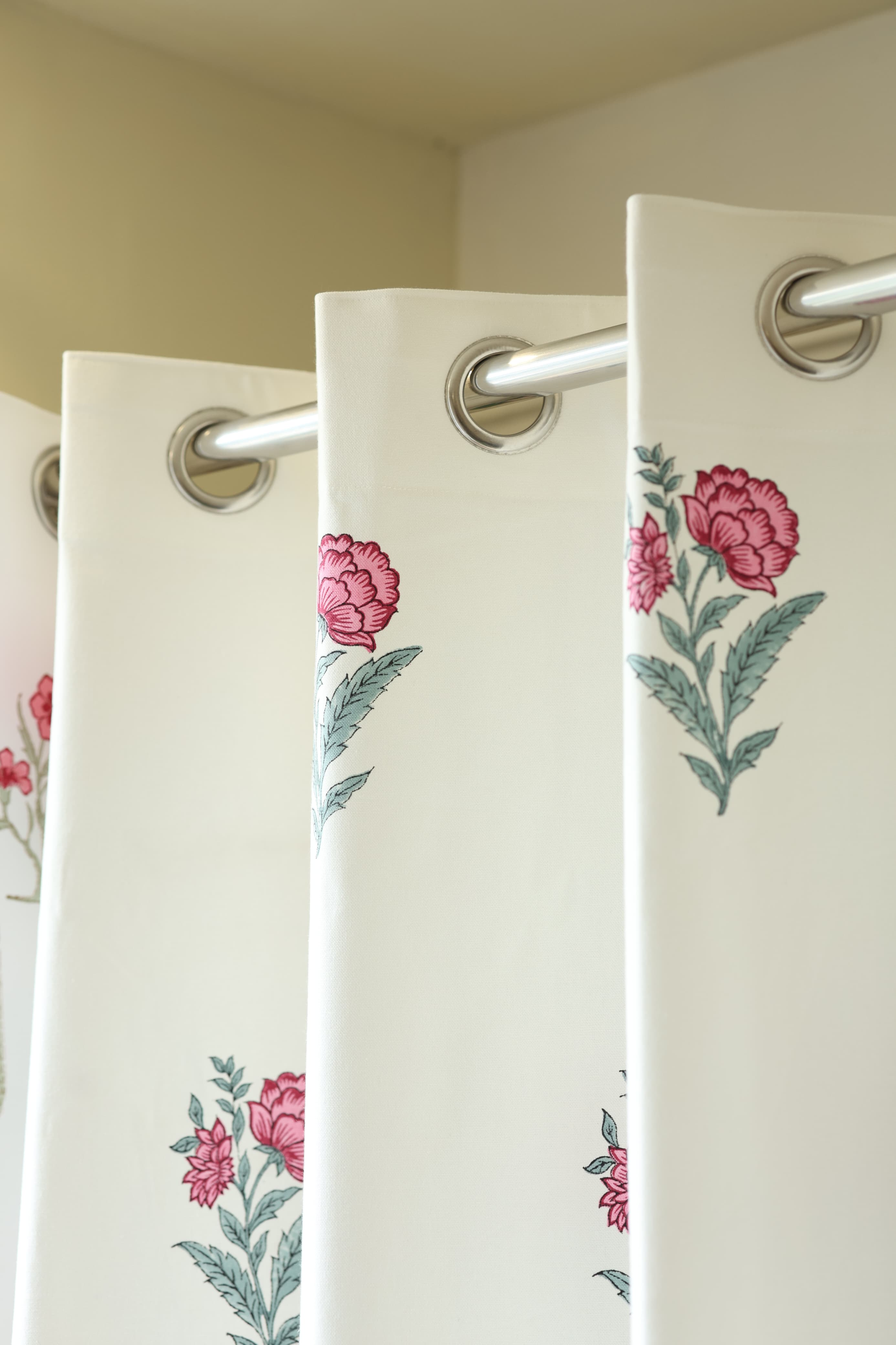 Curtains - Handblock printed curtains