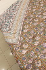 Double dohar / Blanket - Mughal handblock print