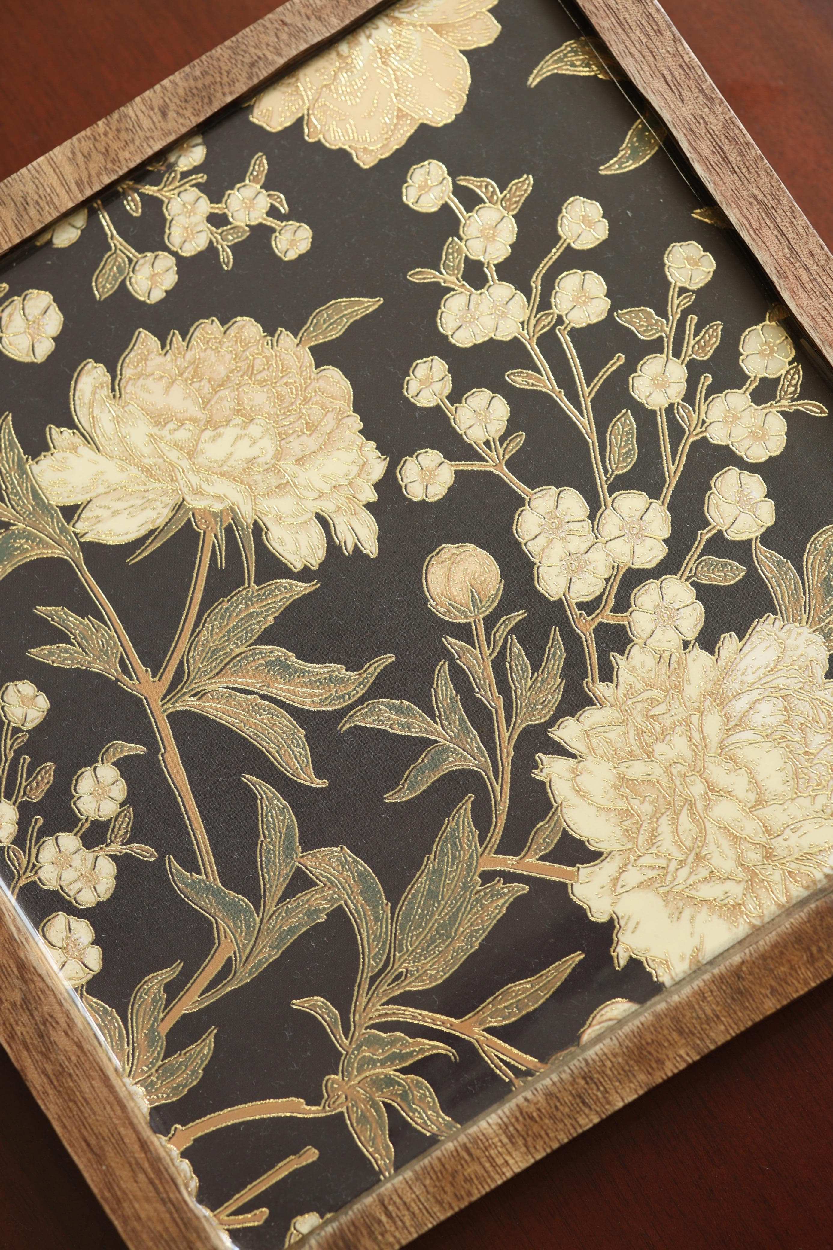 Wooden small serving tray