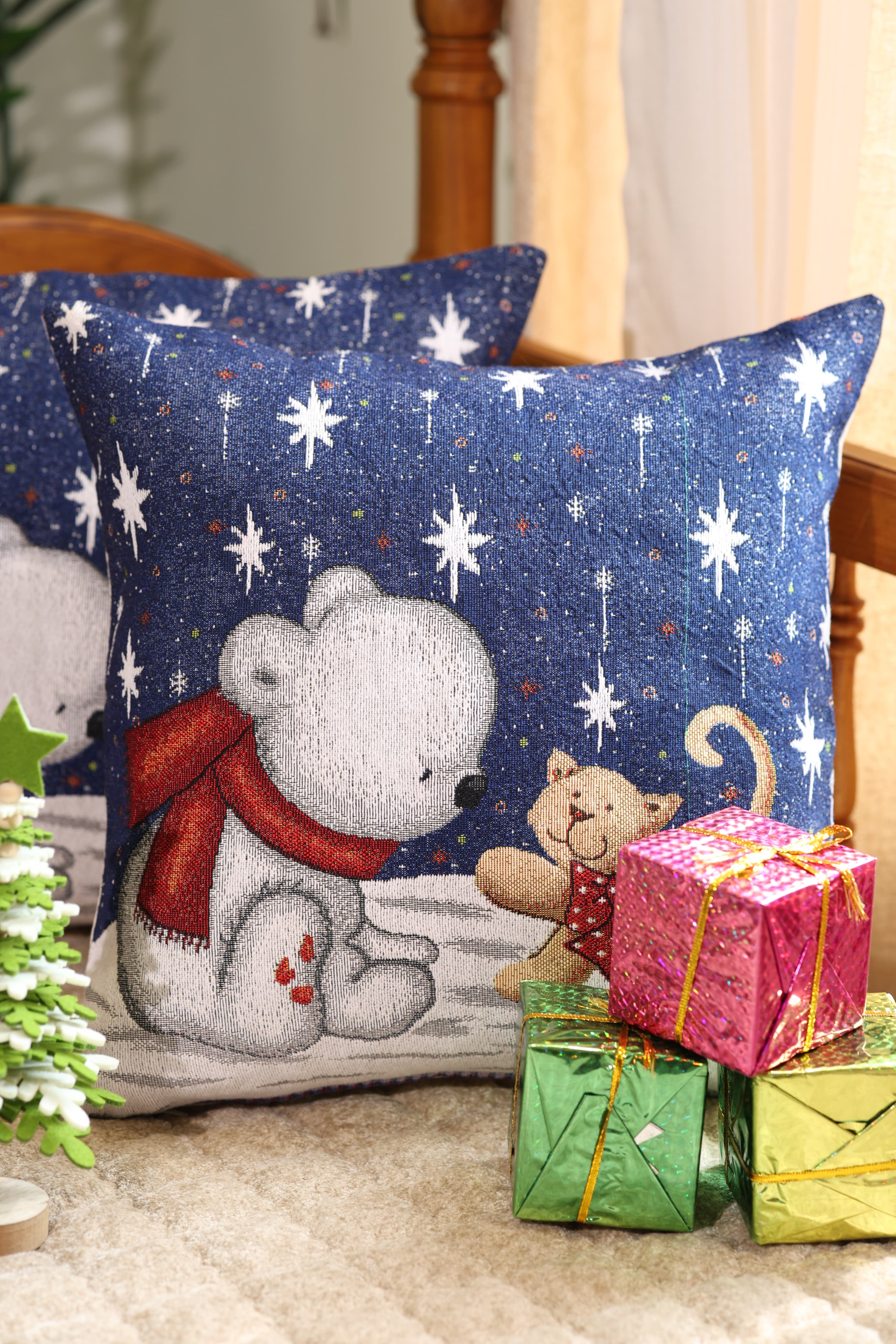 Cushion covers - Xmas edition jacuard