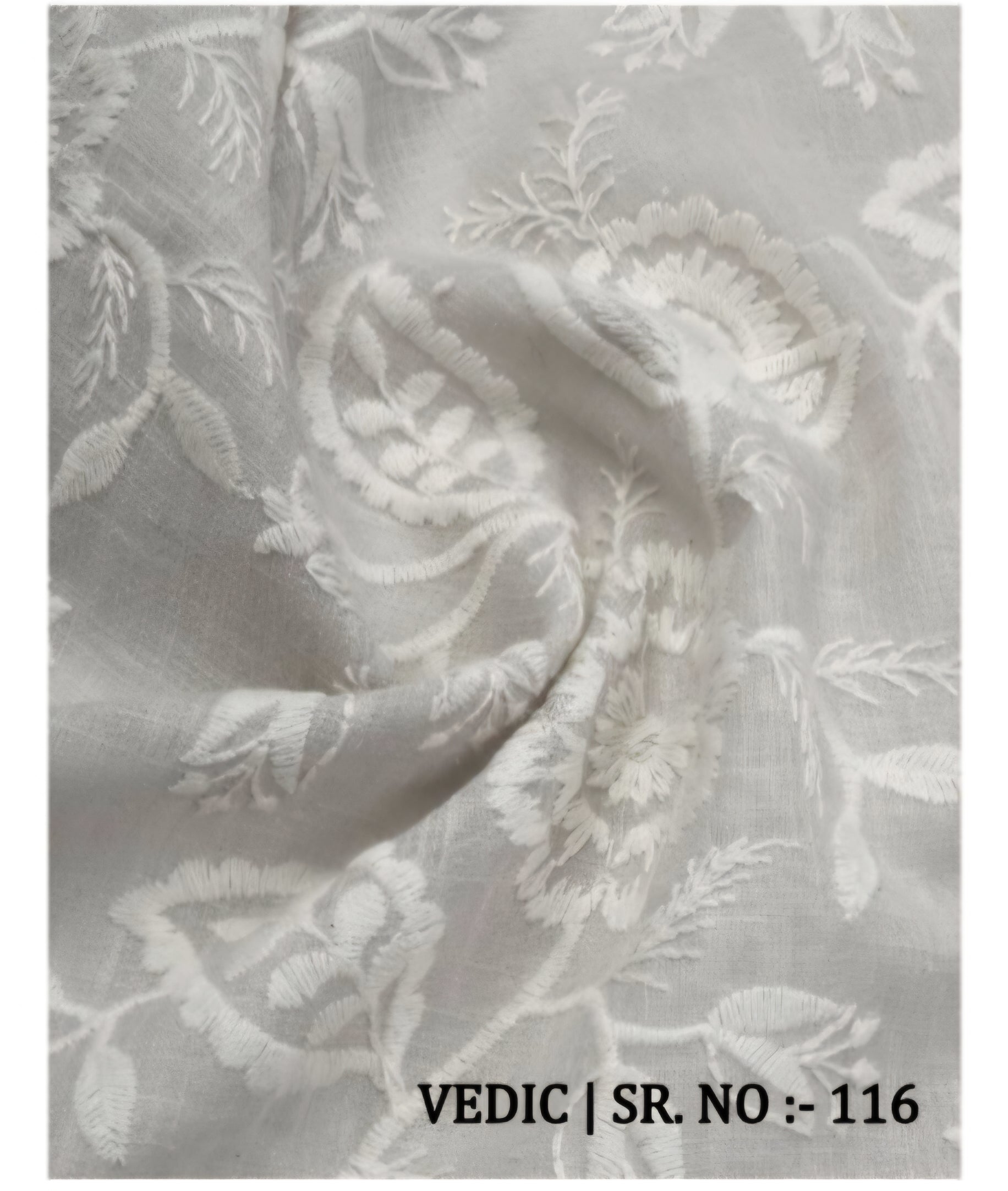 Fabric only Curtains -Premium embroidered designer curtains semi Transparent