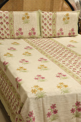Spread : Handblock Jute Bedspread