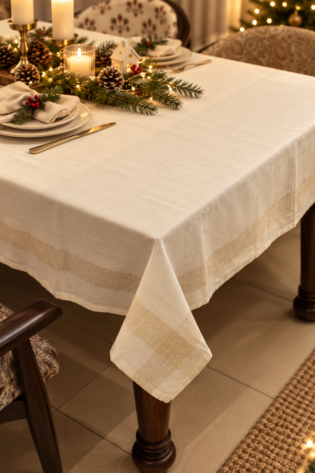 Table cloths - 6 seater Xmas edition