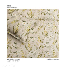 Bedsheets - king bedsheet set - premium soft cotton digital print Impressions