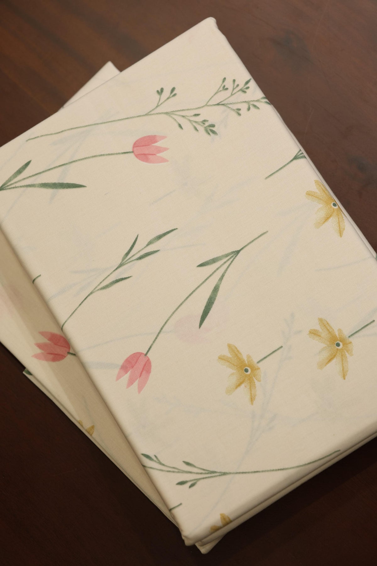 King soft cotton petal bedsheets