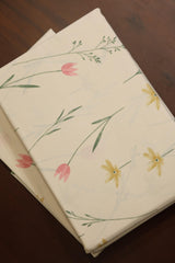 King soft cotton petal bedsheets