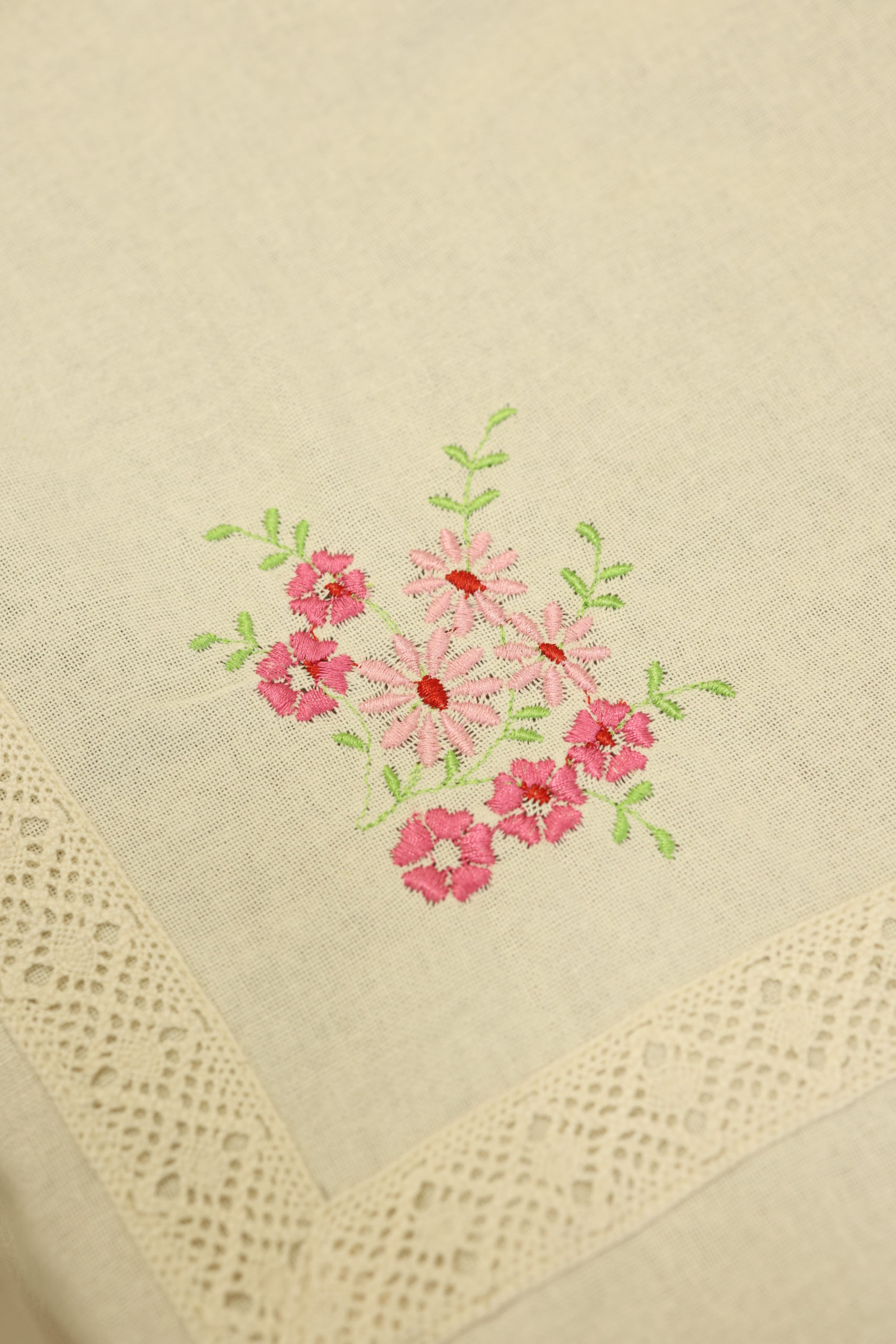 Table cloth - 6 seater cross stitch embroidery (Copy)