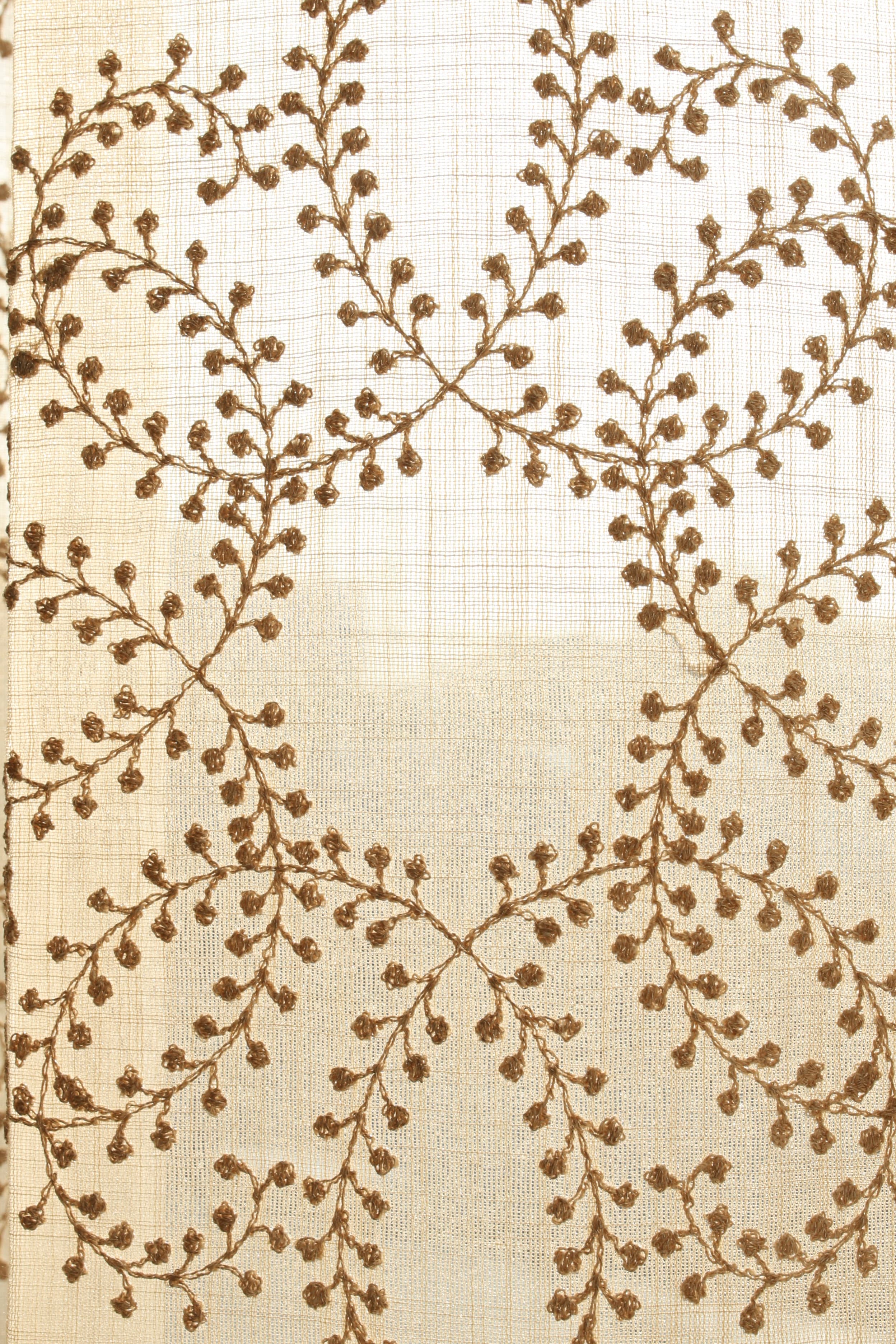 Curtains - Premium Embroidery sheer curtains tamhini prebooking zinnia