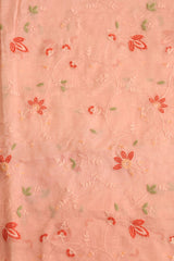 Fabrics - Chanderi embroidery kurti fabric