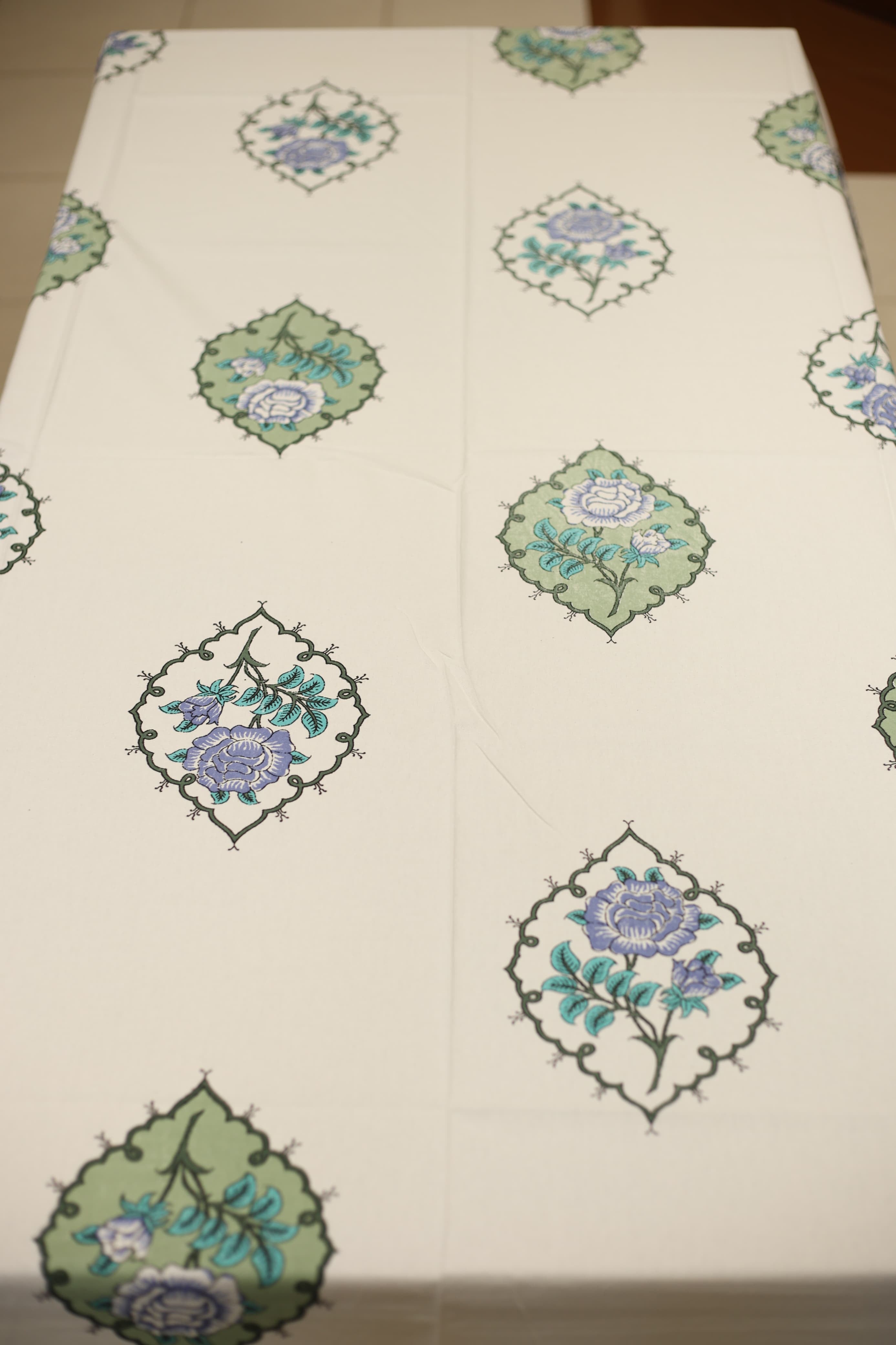 Table cloths-Hand block printed