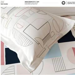 Bedsheets - Queen premium soft cotton bedsheet Digital print DD clearance sale(omeg)