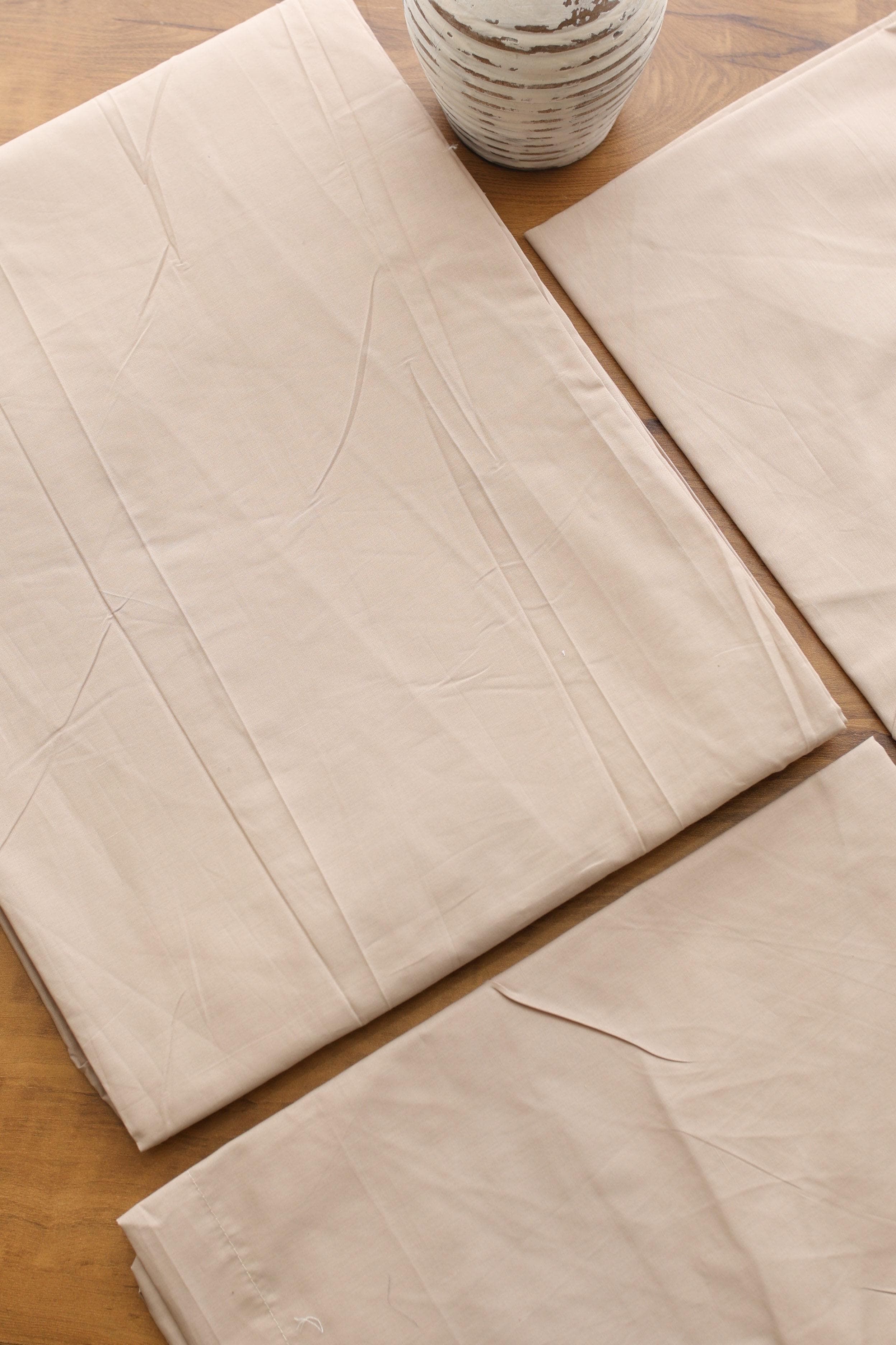 Bedsheets - Satin solid plain colour bedsheets