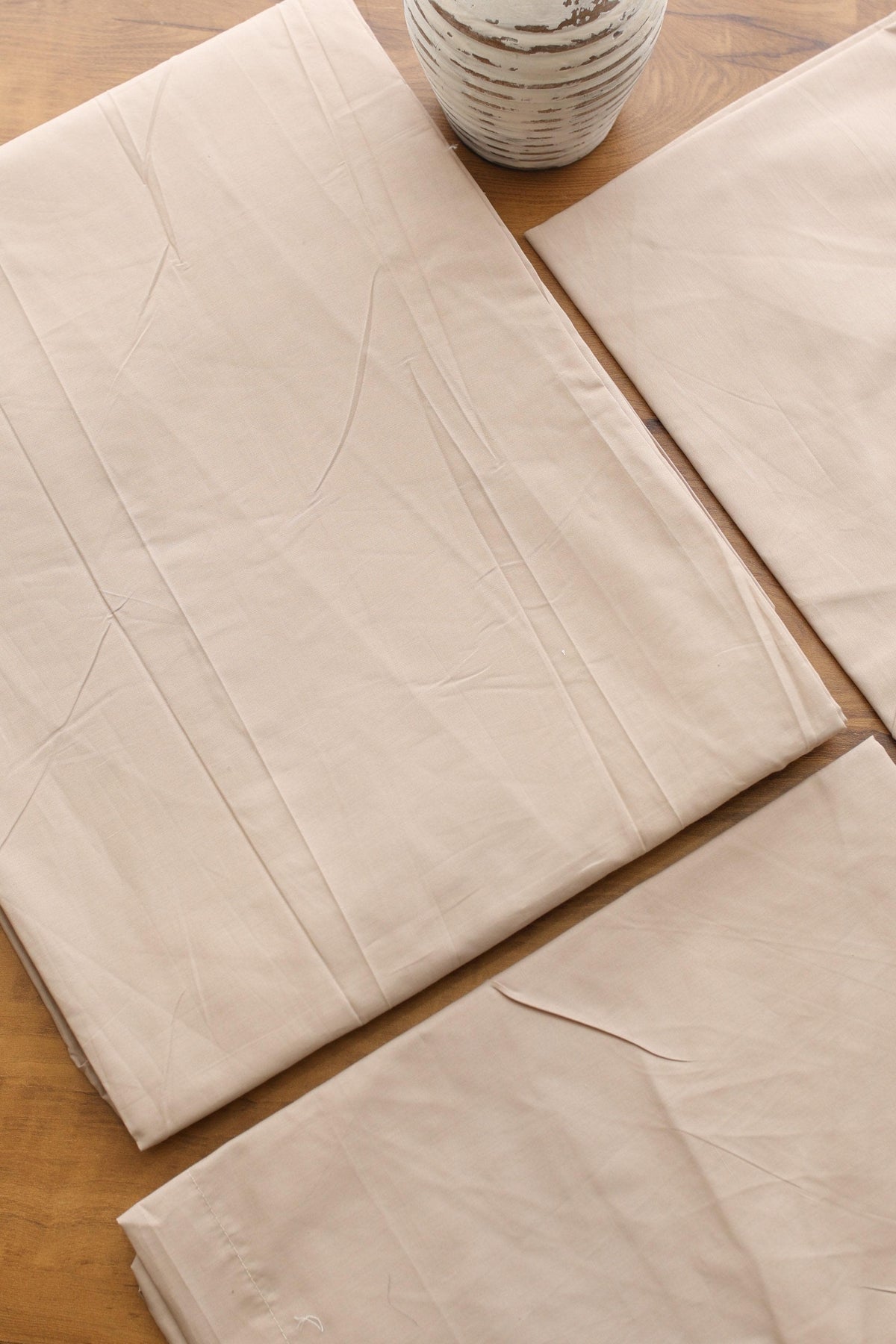 Bedsheets - Satin solid plain colour bedsheets