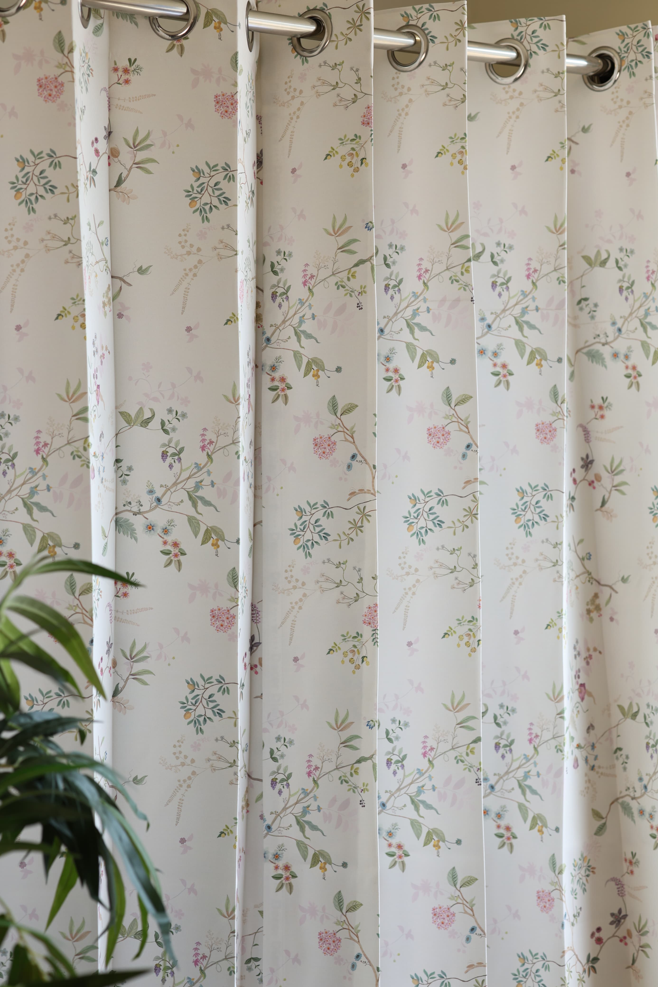E3 Curtains - English Floral series opaque curtains - E 3