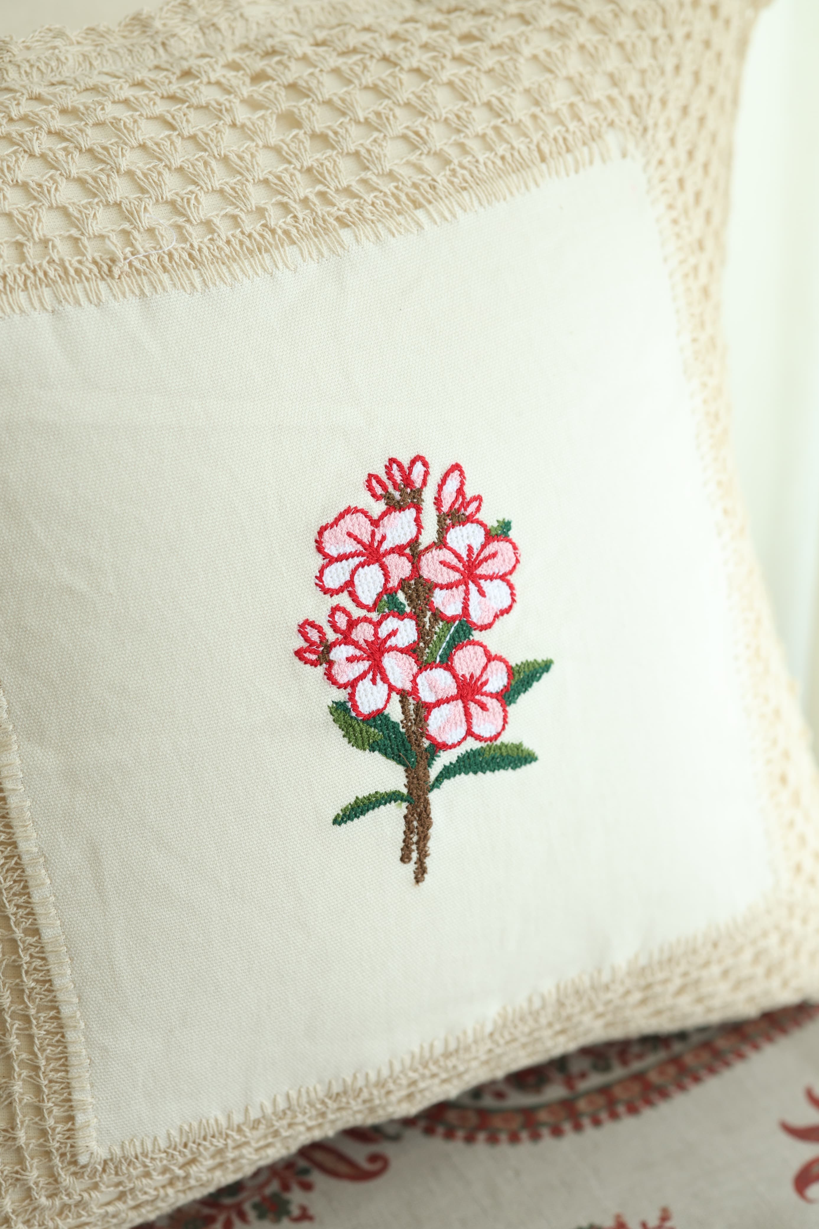 Cushion covers - crochet cushion covers