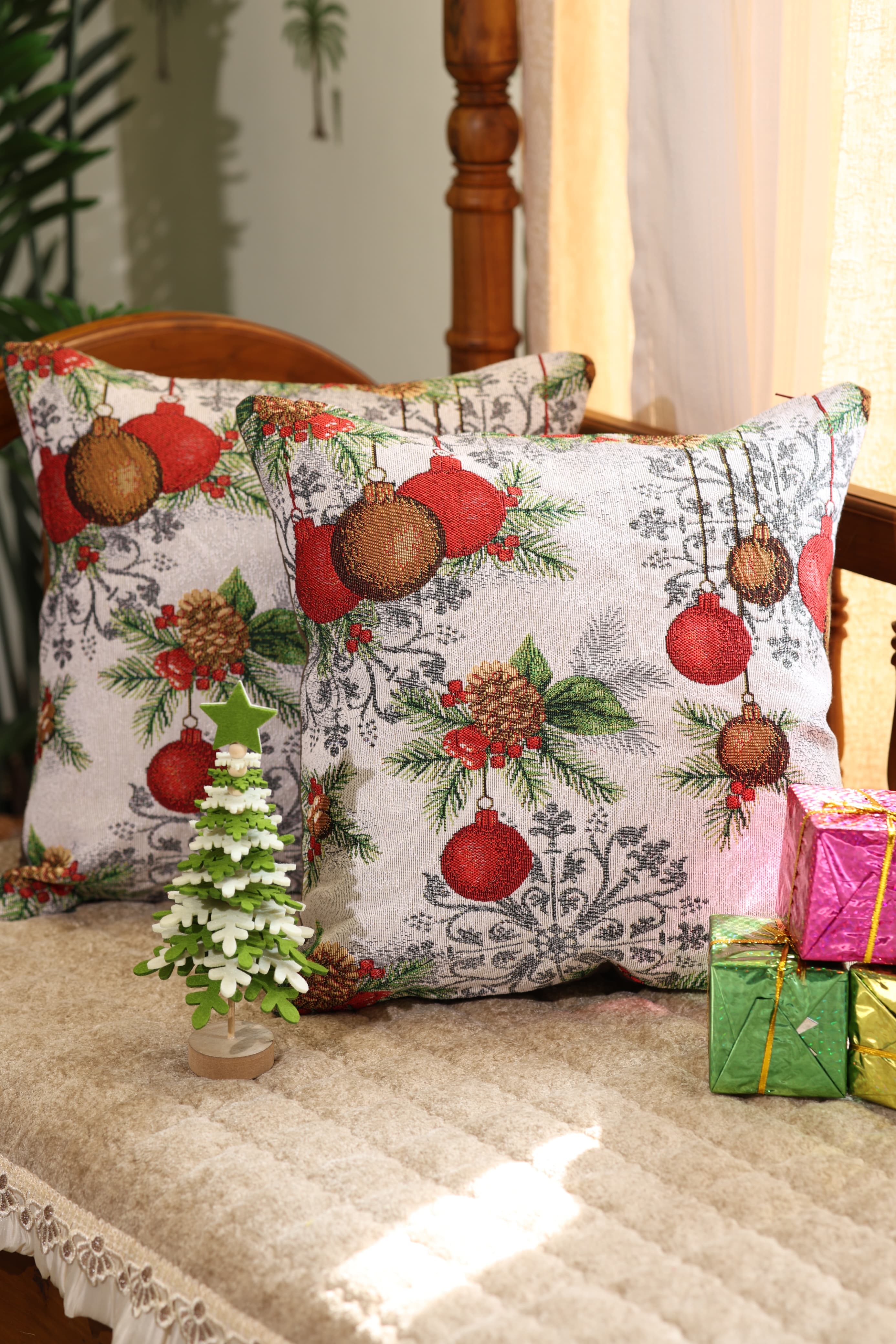 Cushion covers - Xmas edition jacuard