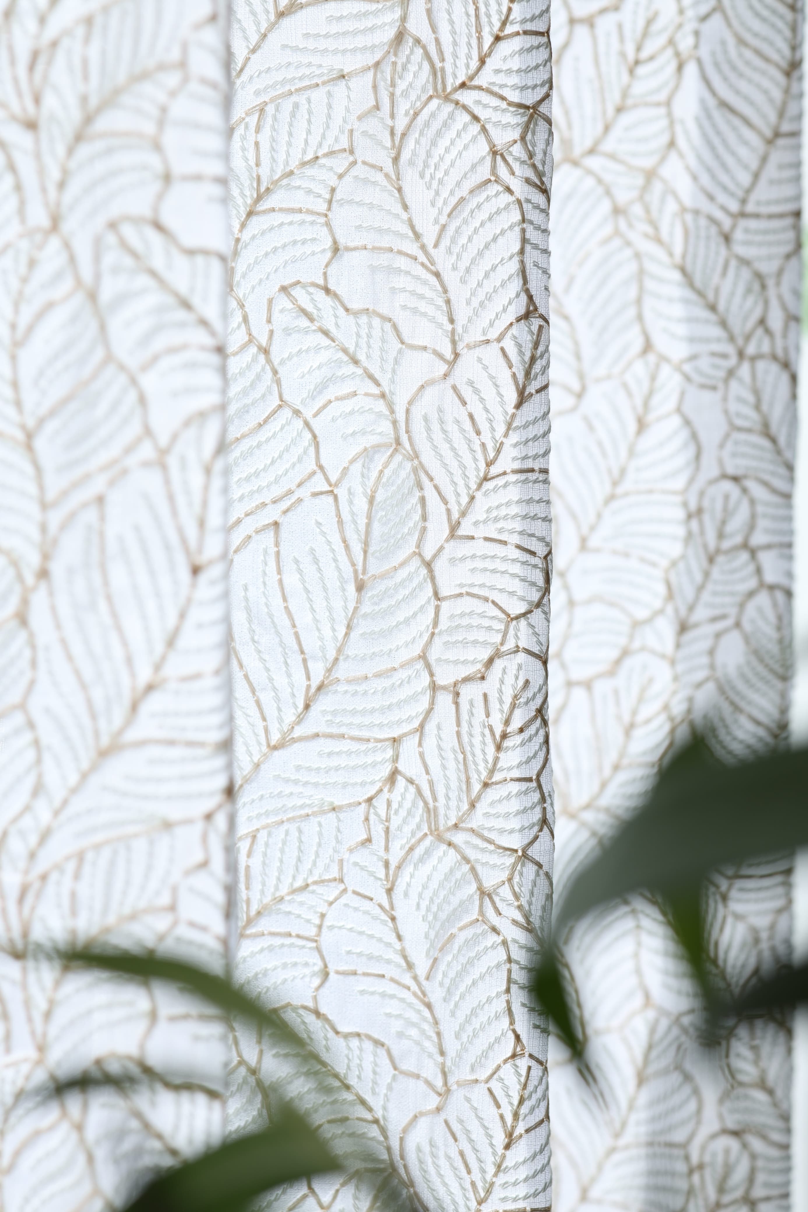 Curtains - Premium Embroidery sheer curtains cotton Zardozi